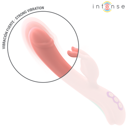 INTENSE - RACHEL RABBIT VIBRATOR 5 VIBRAZIONI ROSA