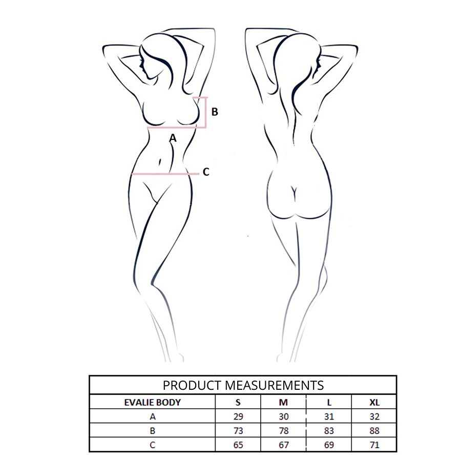 PASSION - EVALIE BODY BIANCO S/M