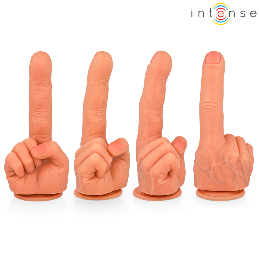 INTENSE - HUBERT STIMOLATORE PUNTO G FLESSIBILE MANO 14,2 CM
