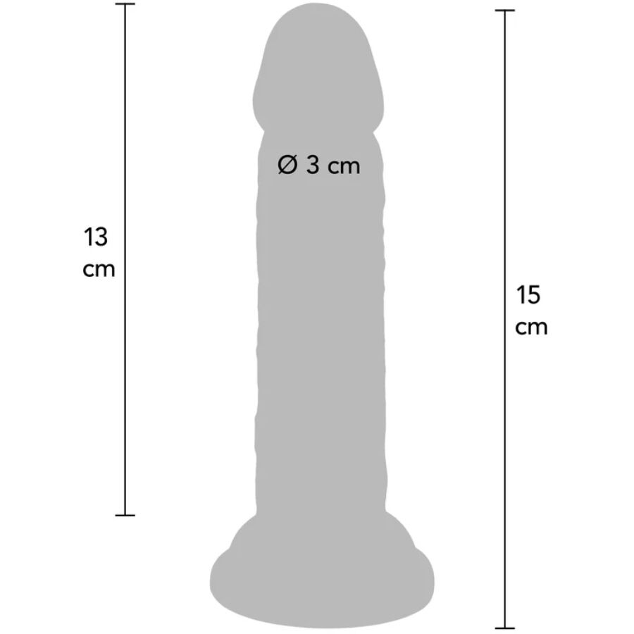 GET REAL - PENE REALISTICO DELUXE 15 CM