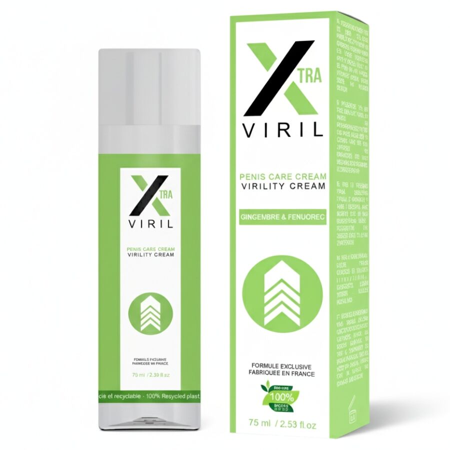 RUF - X CREMA VIRIL PER MIGLIORARE LEREZIONE E LE DIMENSIONI