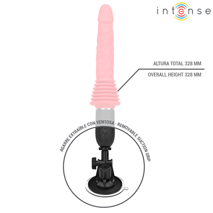 INTENSE - CYNTHIA VIBRATORE A SPINTA CON TELECOMANDO E CALORE