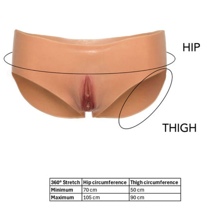DESIDERIO NASCOSTO - ALTER EGO VAGINA APERTA SLIP VITA BASSA CARNE