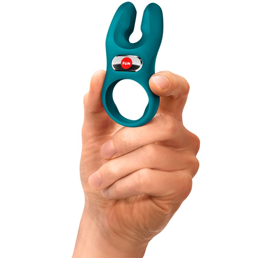 FUN FACTORY - ANELLO VIBRANTE PER IL PENE NOS PRO VERDE BOTTIGLIA