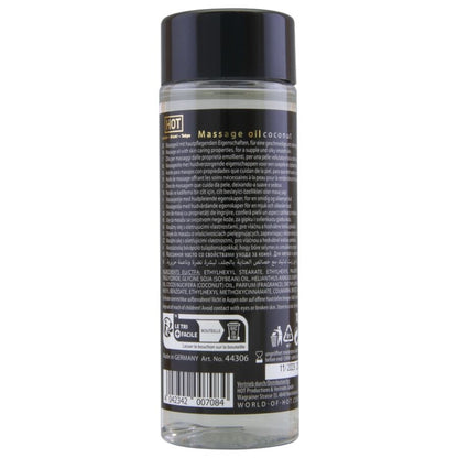 HOT - OLIO DA MASSAGGIO AL COCCO 100 ML