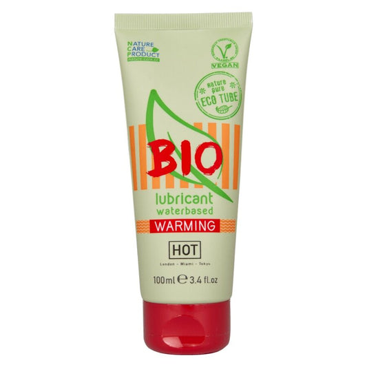 HOT - LUBRIFICANTE BIO A BASE D'ACQUA RISCALDANTE 100 ML