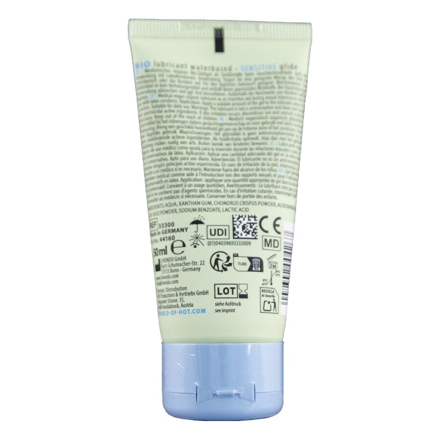 HOT - BIO LUBRIFICANTE A BASE ACQUA SENSITIV 50 ML