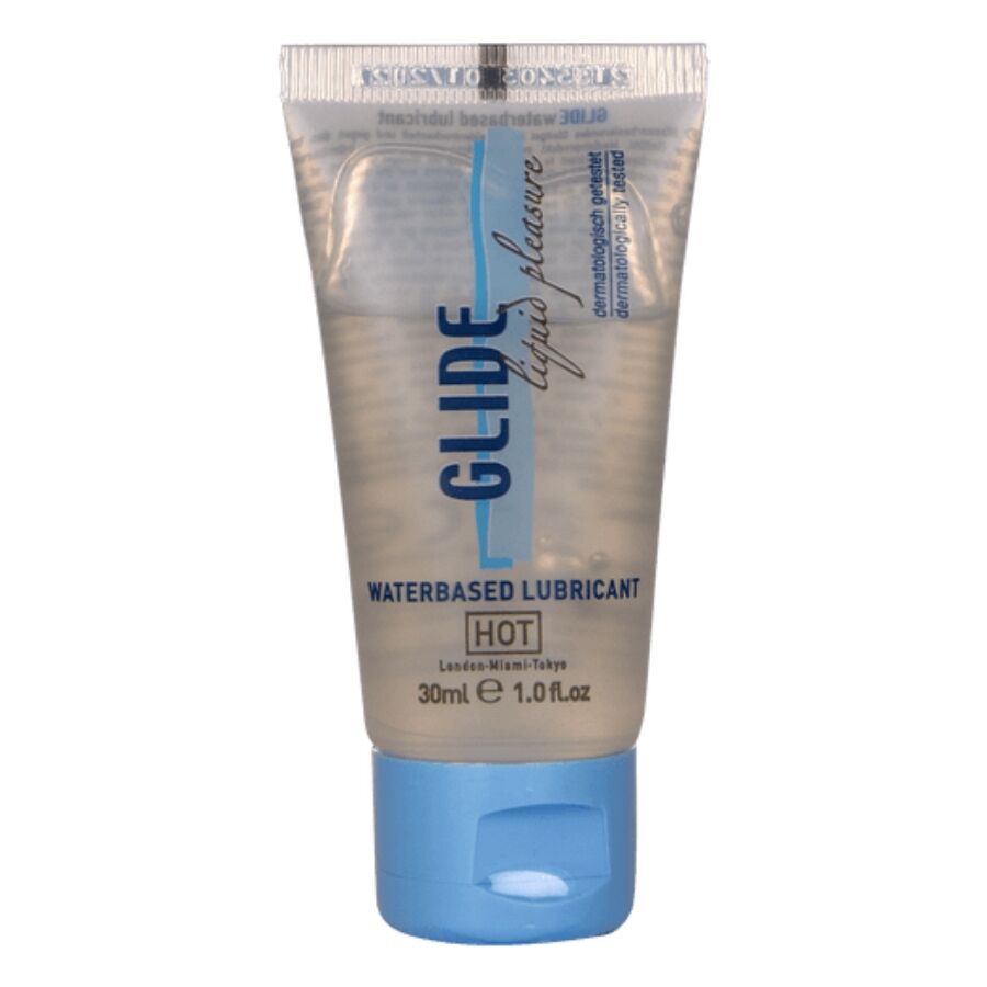 HOT - GLIDE LIQUID PLEASURE LUBRIFICANTE A BASE D'ACQUA 30 ML