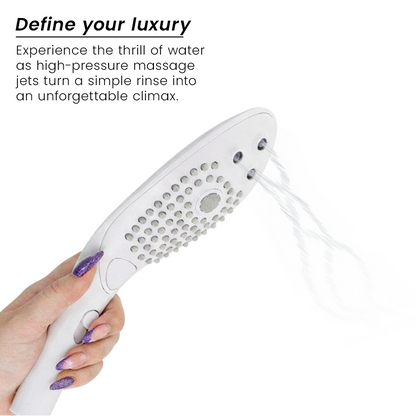 WOMANIZER - SOFFIONE DOCCIA STIMOLANTE CLITORIDEO WAVE BIANCO