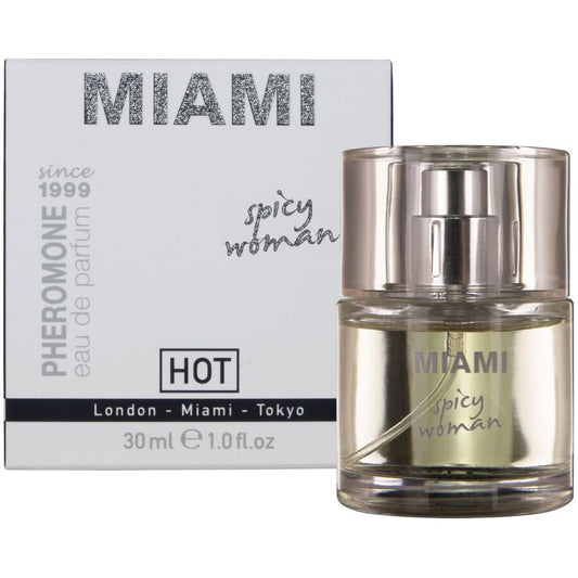HOT - PROFUMO AI FEROMONI MIAMI SPICY WOMAN 30 ML