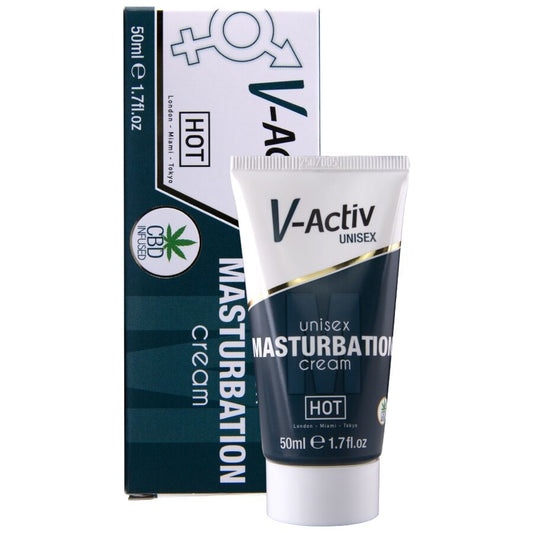 HOT - CREMA PER LA MASTURBAZIONE CON CBD - UNISEX 100ML