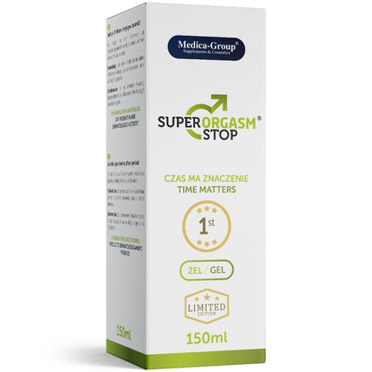 MEDICA GROUP - SUPER ORGASM STOP GEL INTIMO UOMO 150 ML