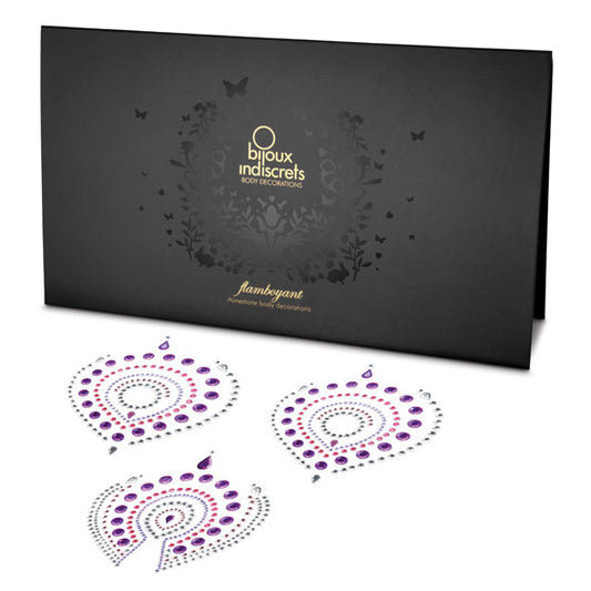 BIJOUX - INDISCRETS FLAMBOYANT LILLA & ROSA